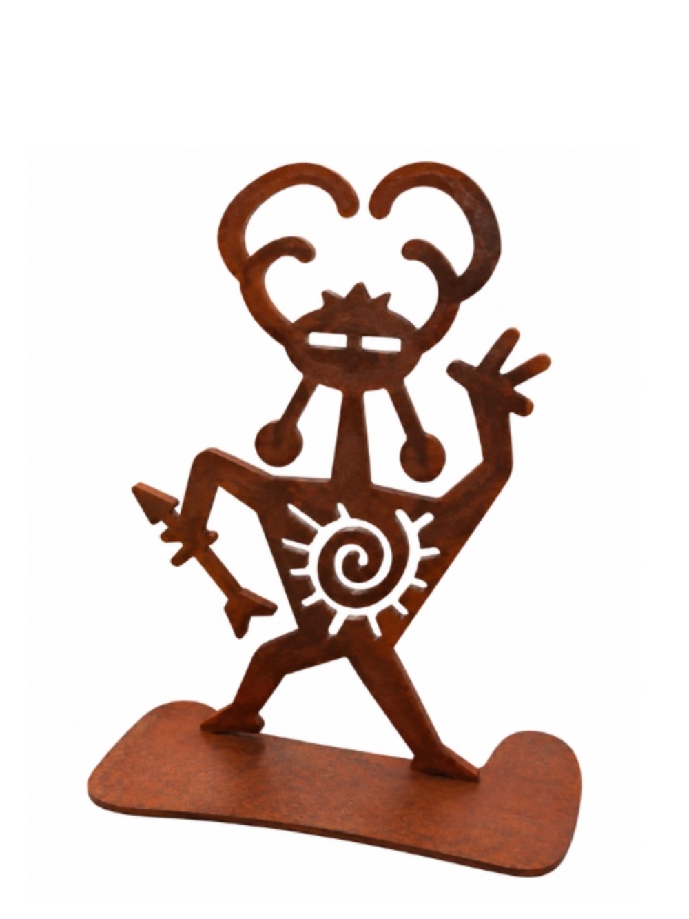 IAZART “Child of the Sun” Vintage Metal Sculpture